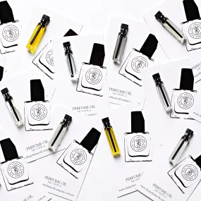 1 mL Perfume Oil Sample Vials - Sweet Fragrances
