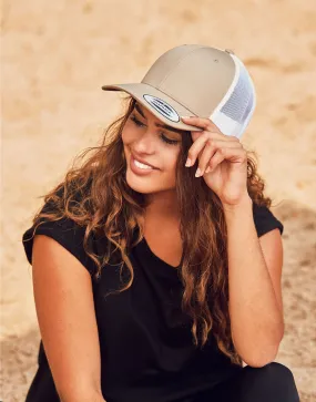 6606T Flexfit Retro Trucker Two Tone Cap