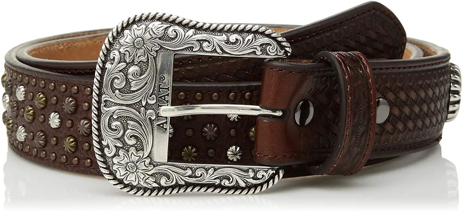 Ariat Men's Multi Nail and Stud Belt