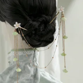 Back Hair Pin: Summer Flowers