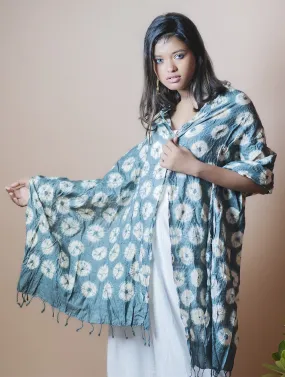 Bandhini Tussar Silk Stole