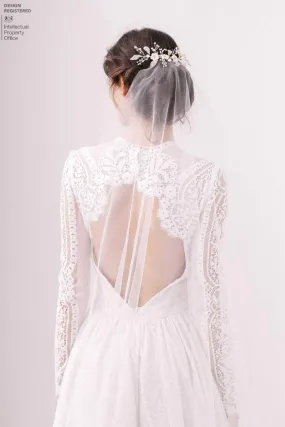 Barely There Wedding Veil - 'Skylar'