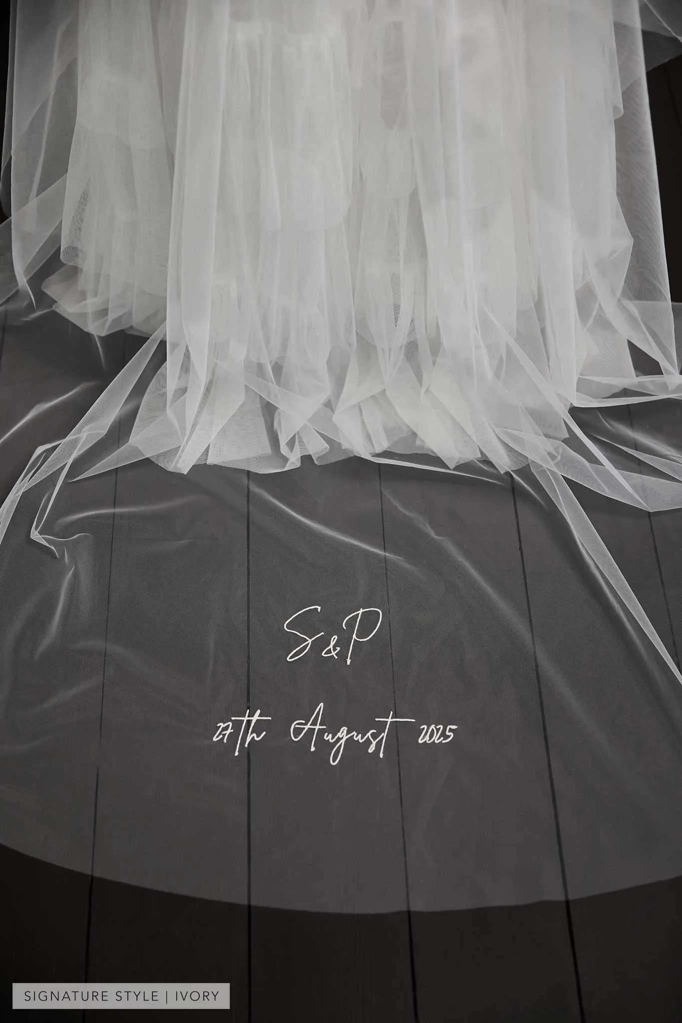 Barely There Wedding Veil - 'Skylar'