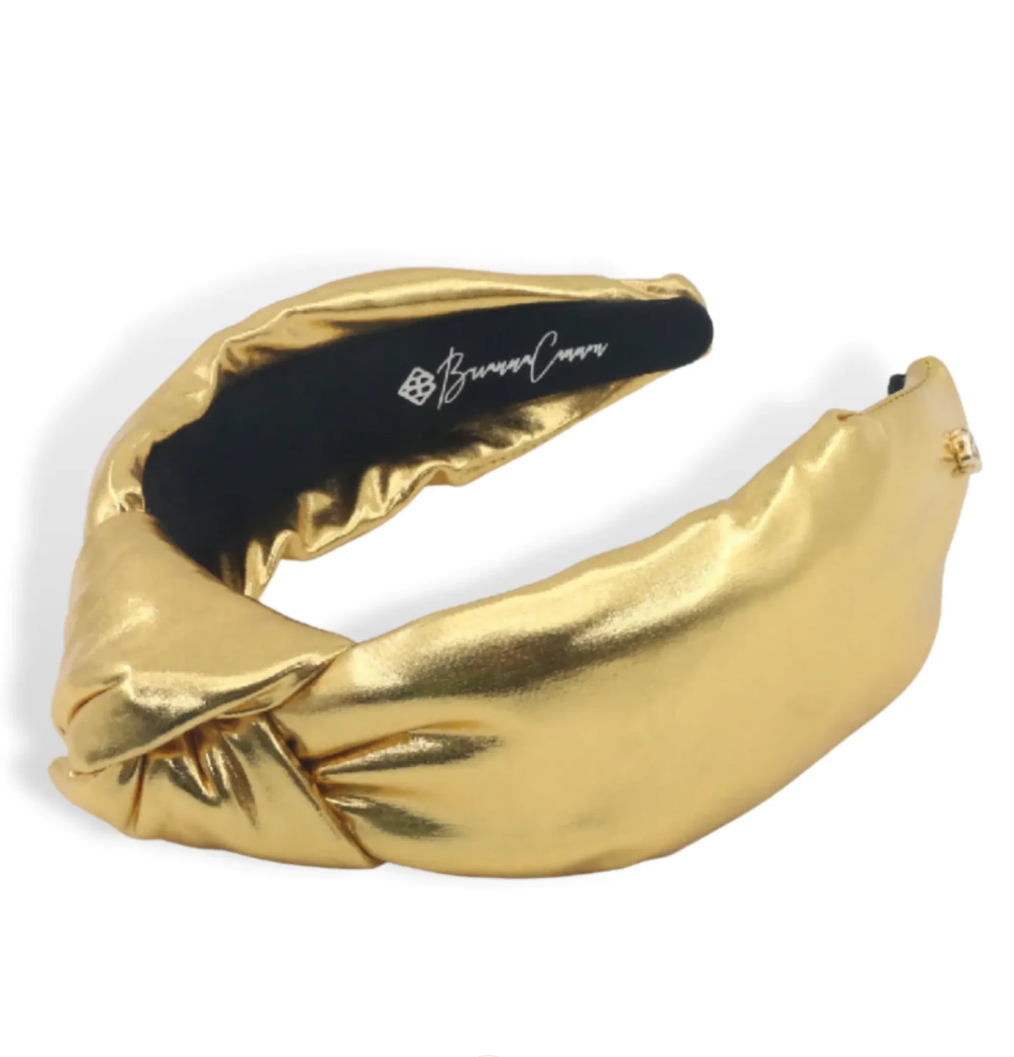 Brianna Cannon - Gold Puff Metallic Headband