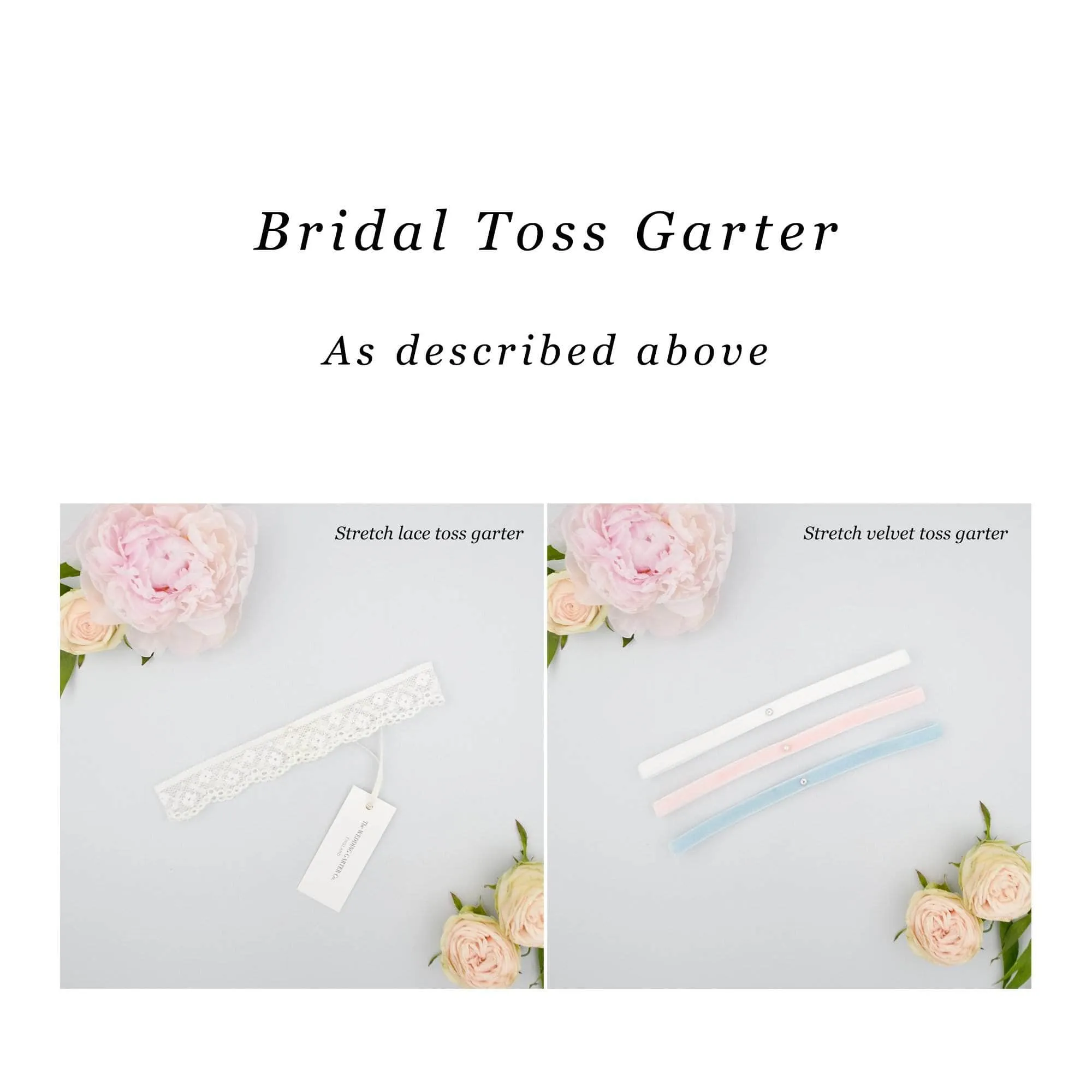 Bridal tossgarter