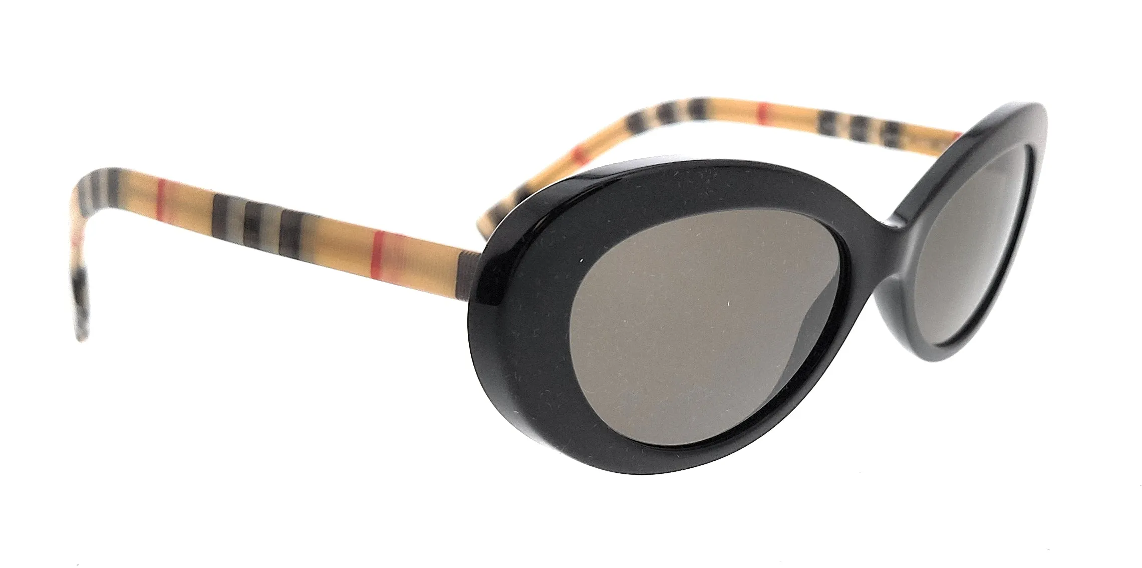 Burberry  0BE4278 3757/3 Black Oval Sunglasses
