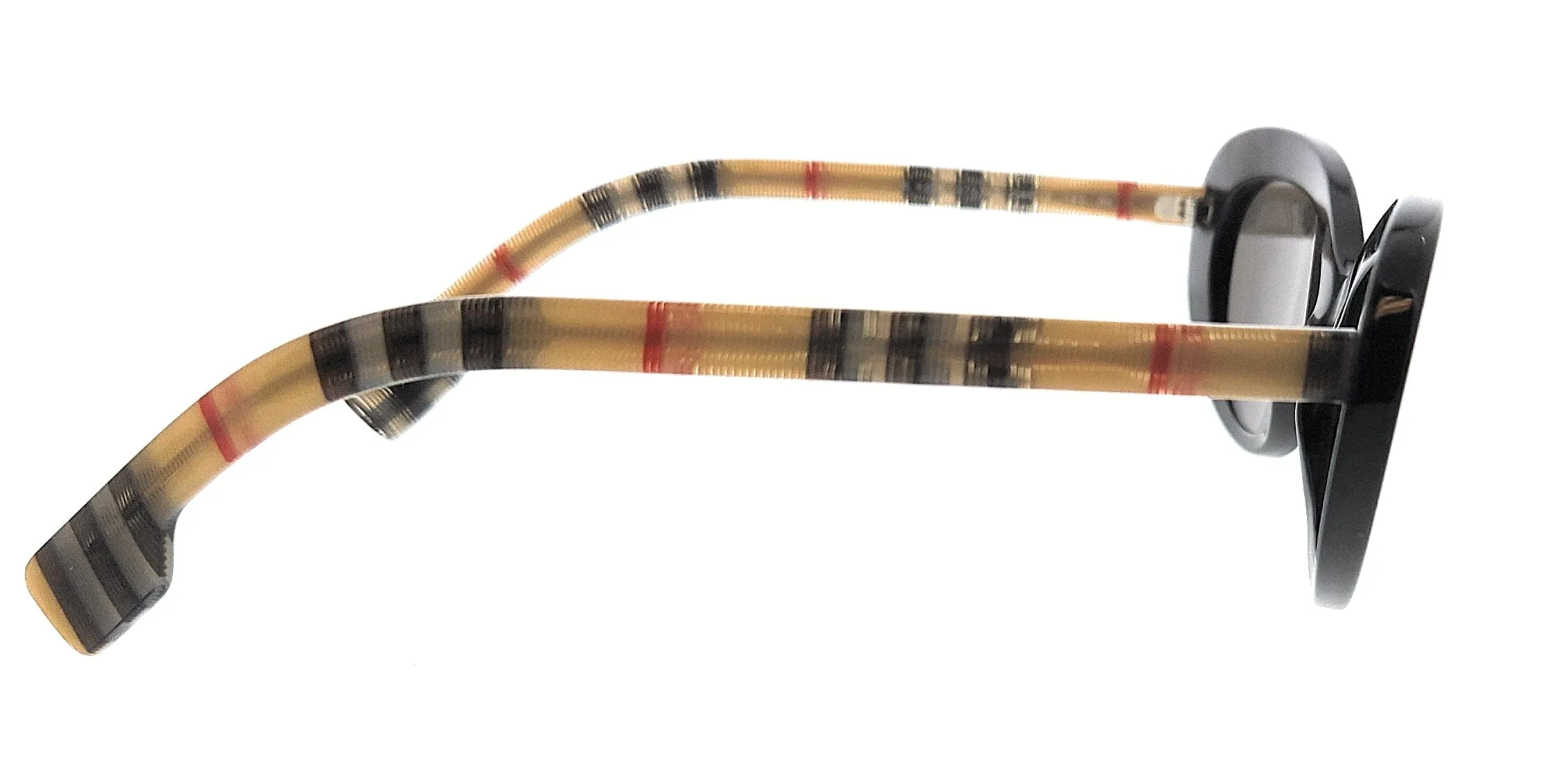 Burberry  0BE4278 3757/3 Black Oval Sunglasses