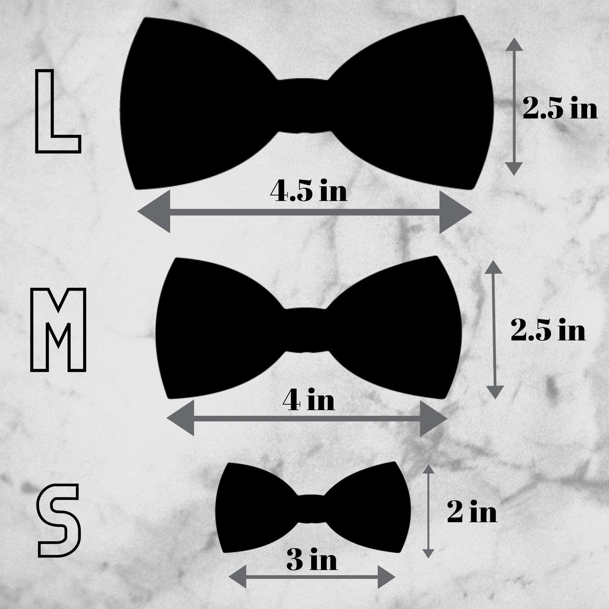 Christmas Dog Bow Tie or Cat Bow Tie Gift Set