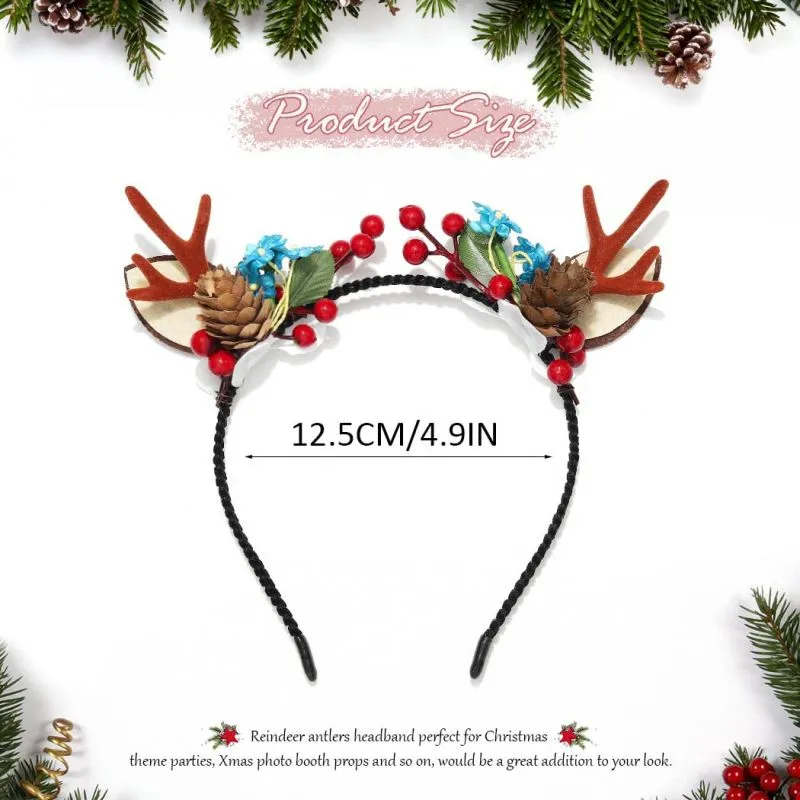 Christmas LED Light Up Reindeer Antlers Headbands