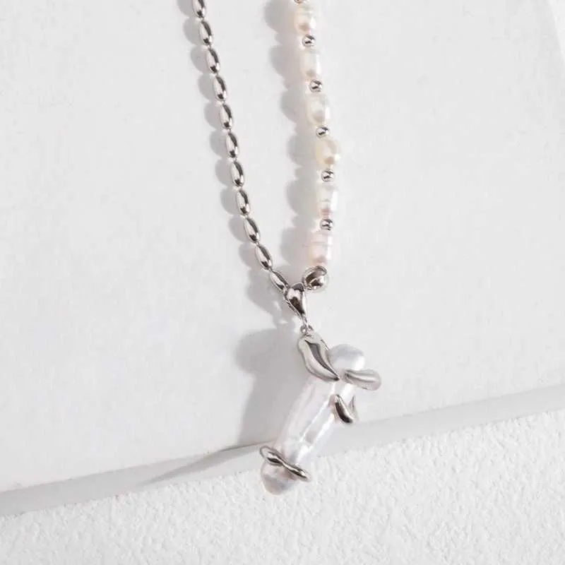 Cuboi Baroque Pearl Choker Necklace