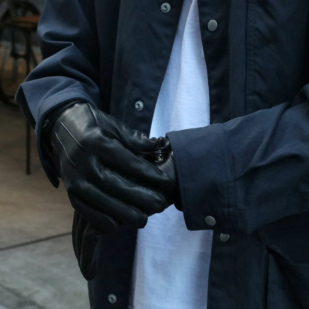 DENTS / Fleming / Perforated leather gloves