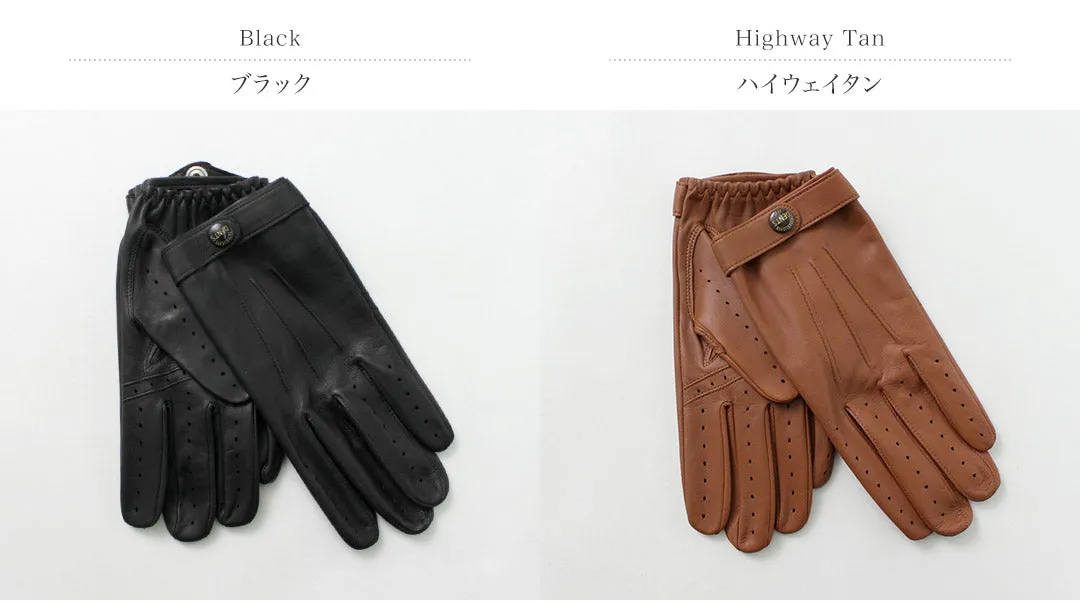 DENTS / Fleming / Perforated leather gloves