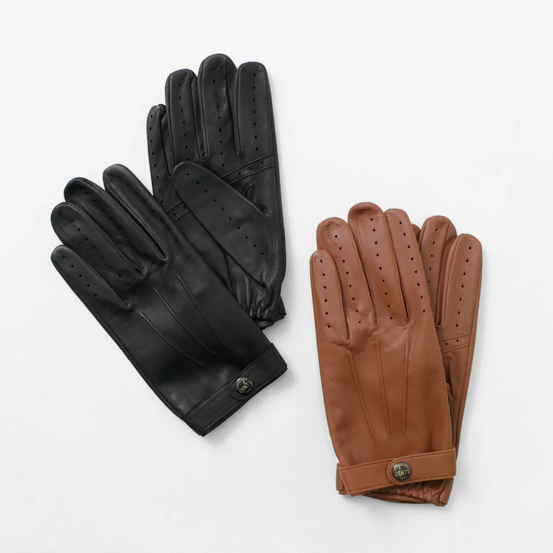 DENTS / Fleming / Perforated leather gloves