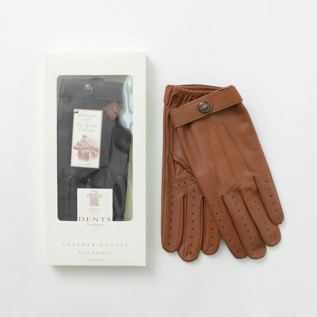 DENTS / Fleming / Perforated leather gloves