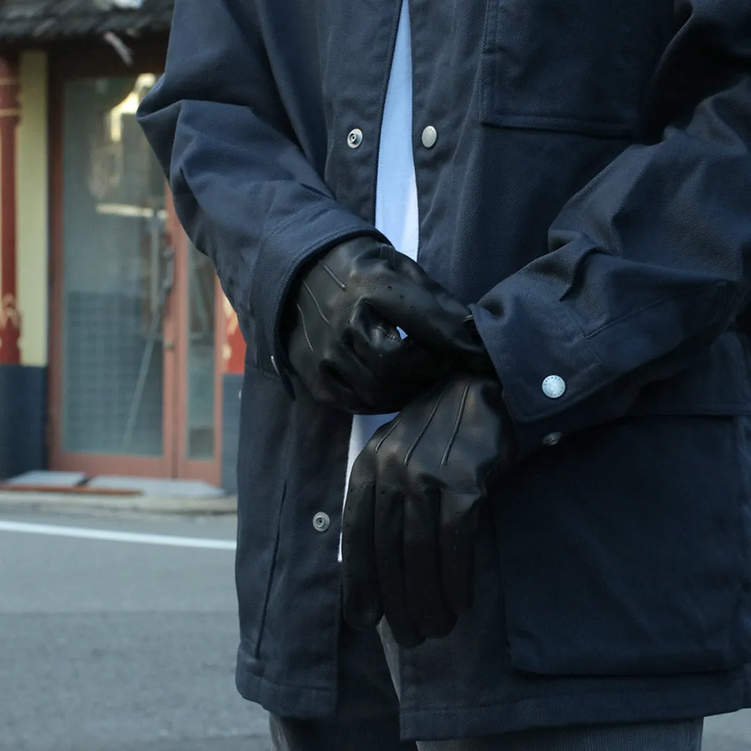 DENTS / Fleming / Perforated leather gloves