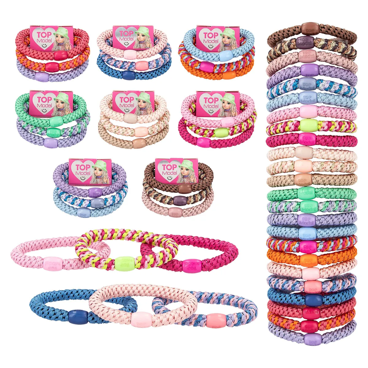 Depesche Topmodel Elastic Hairbands Joy (1pc)