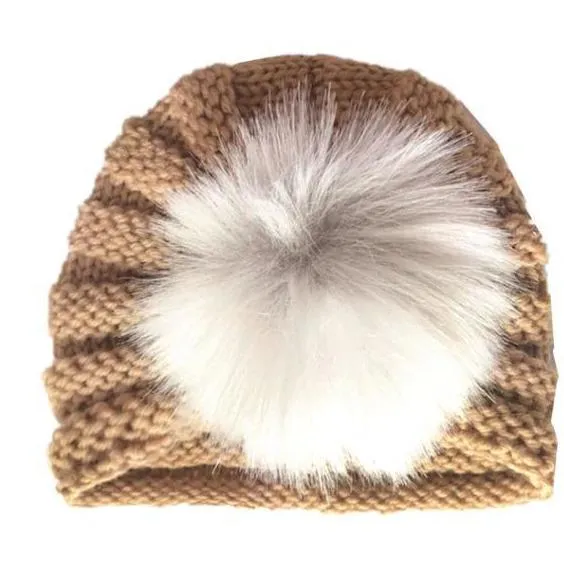 FREE   Shipping Unisex Adorable Knitted Baby Hats