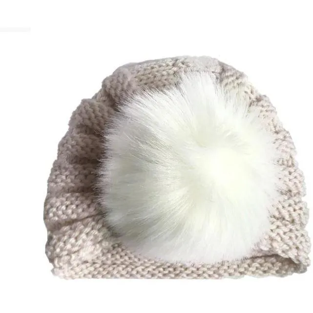 FREE   Shipping Unisex Adorable Knitted Baby Hats