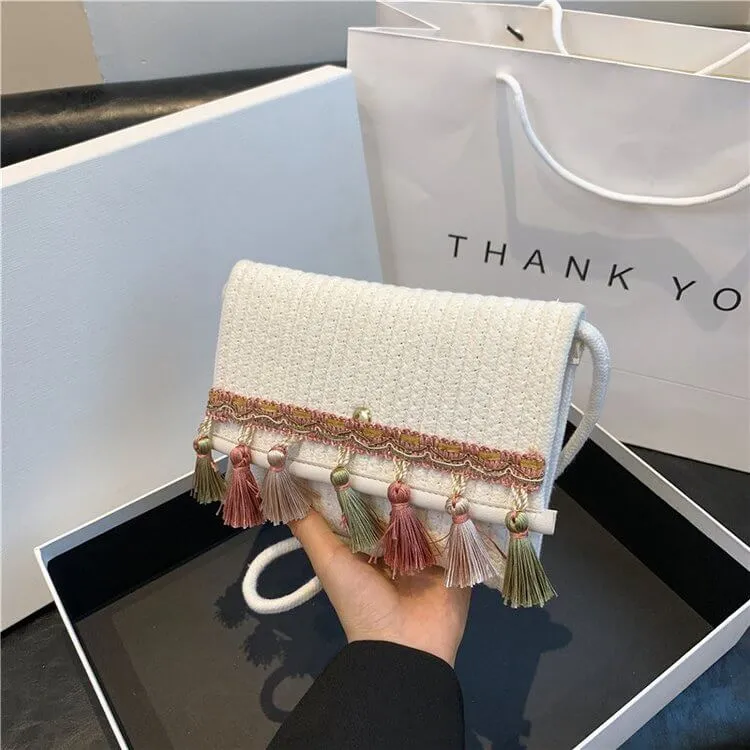 Handmade Knitted Sling Bags for Women-Showtown