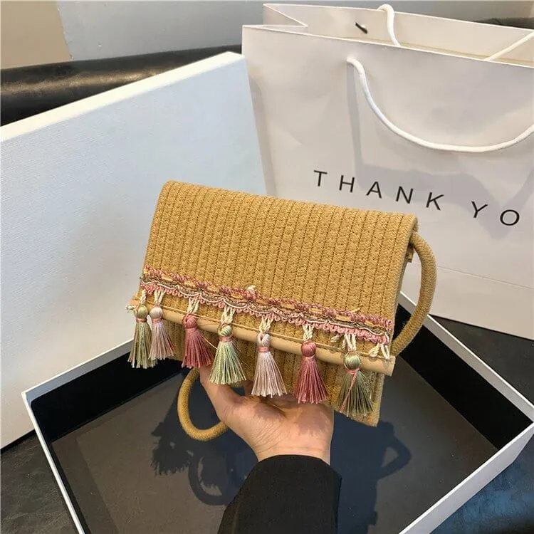 Handmade Knitted Sling Bags for Women-Showtown