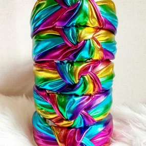 Headbands | Rainbow Metallic Headband | Sandy   Rizzo