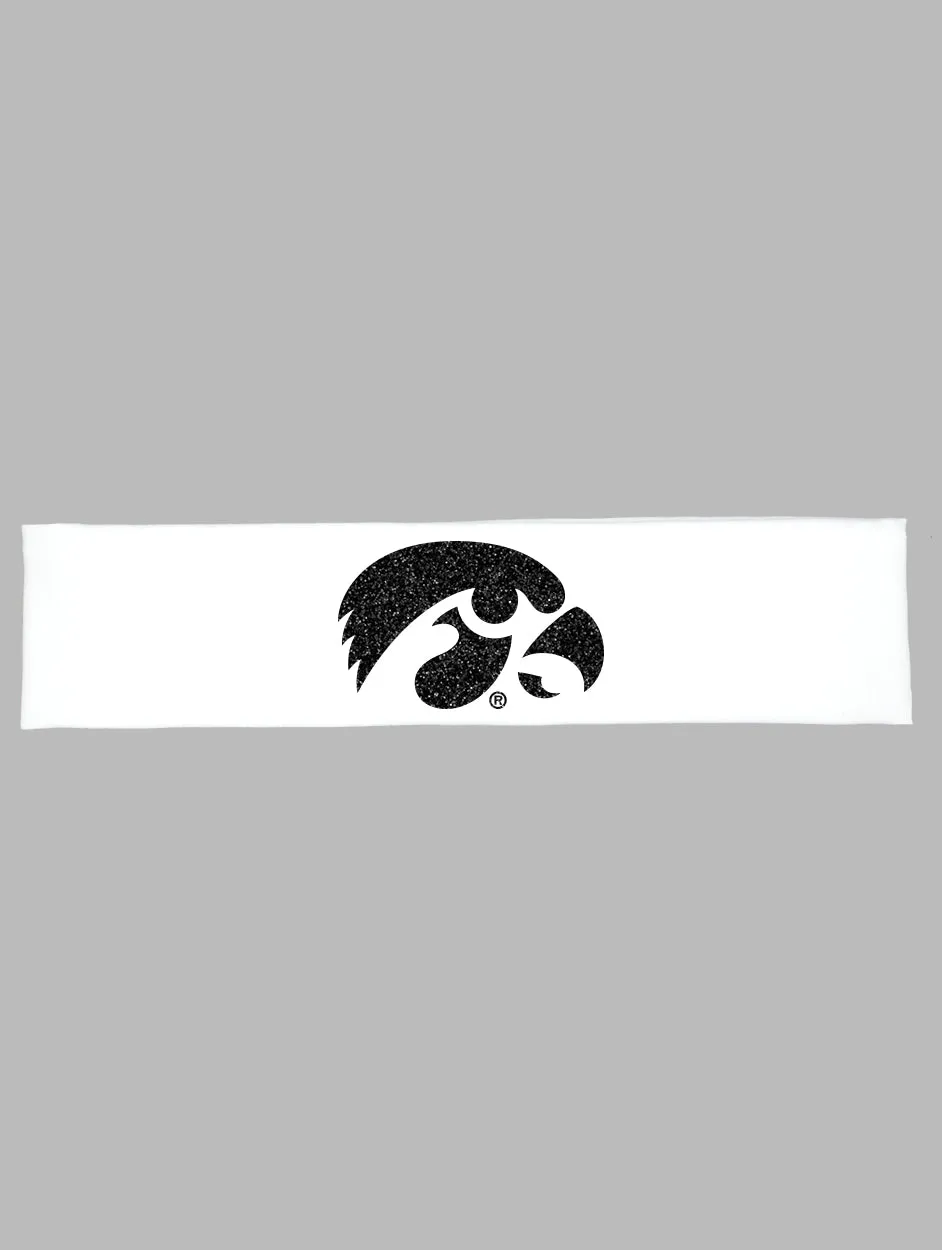 Iowa "Hawkeye Logo" Cotton Headbands - Choose Your Style