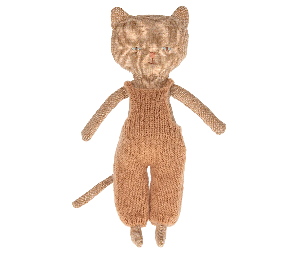 Kitten in Overalls - Ginger