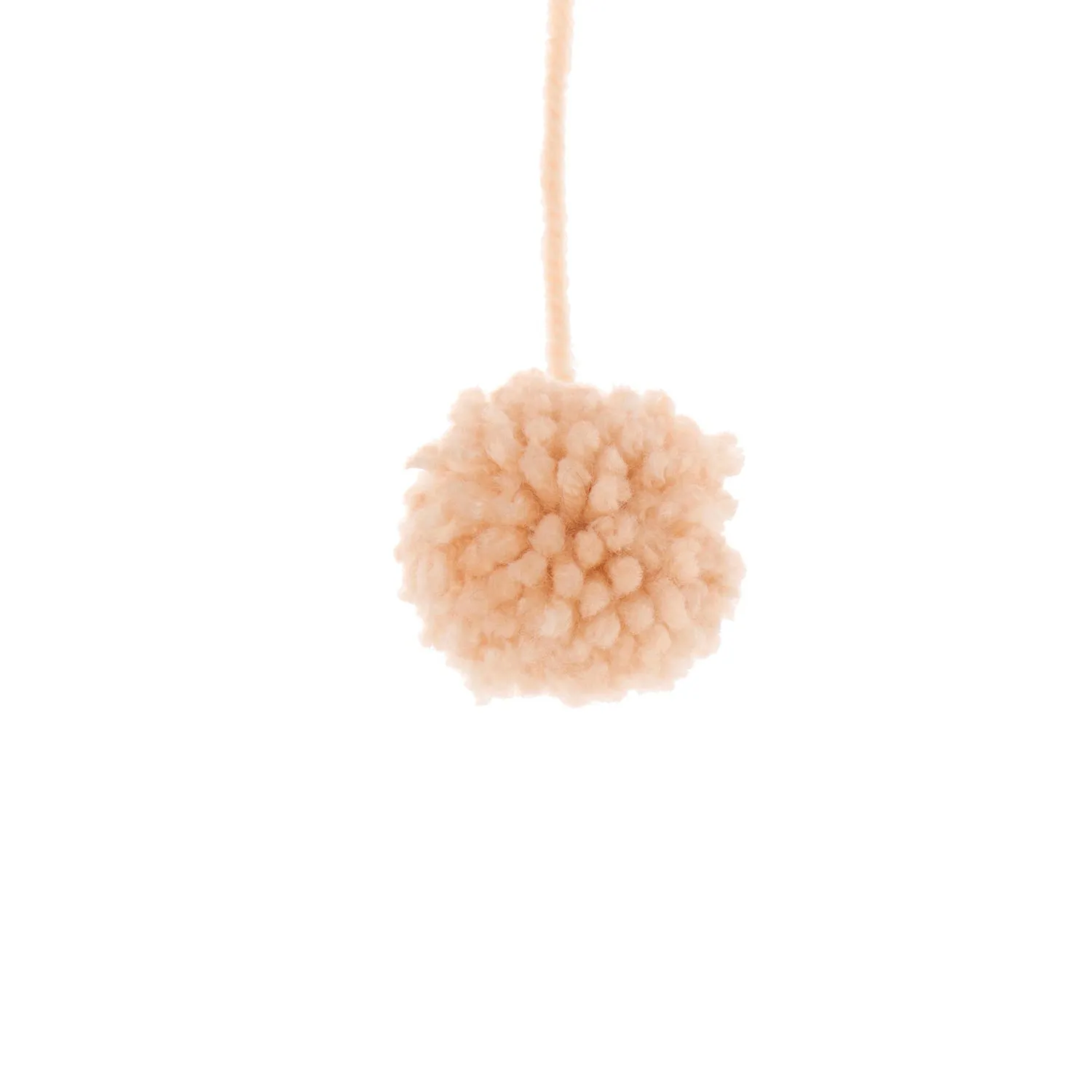 Knitted Pompom Cat Toy