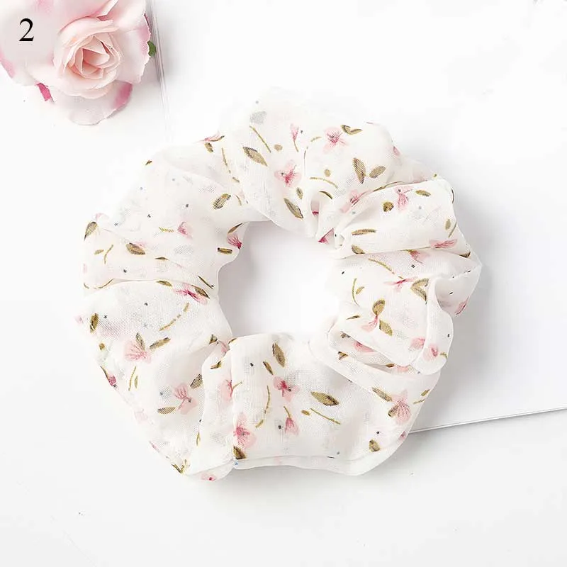 Leopard Zebra Pattern Hair Tie Scrunchies