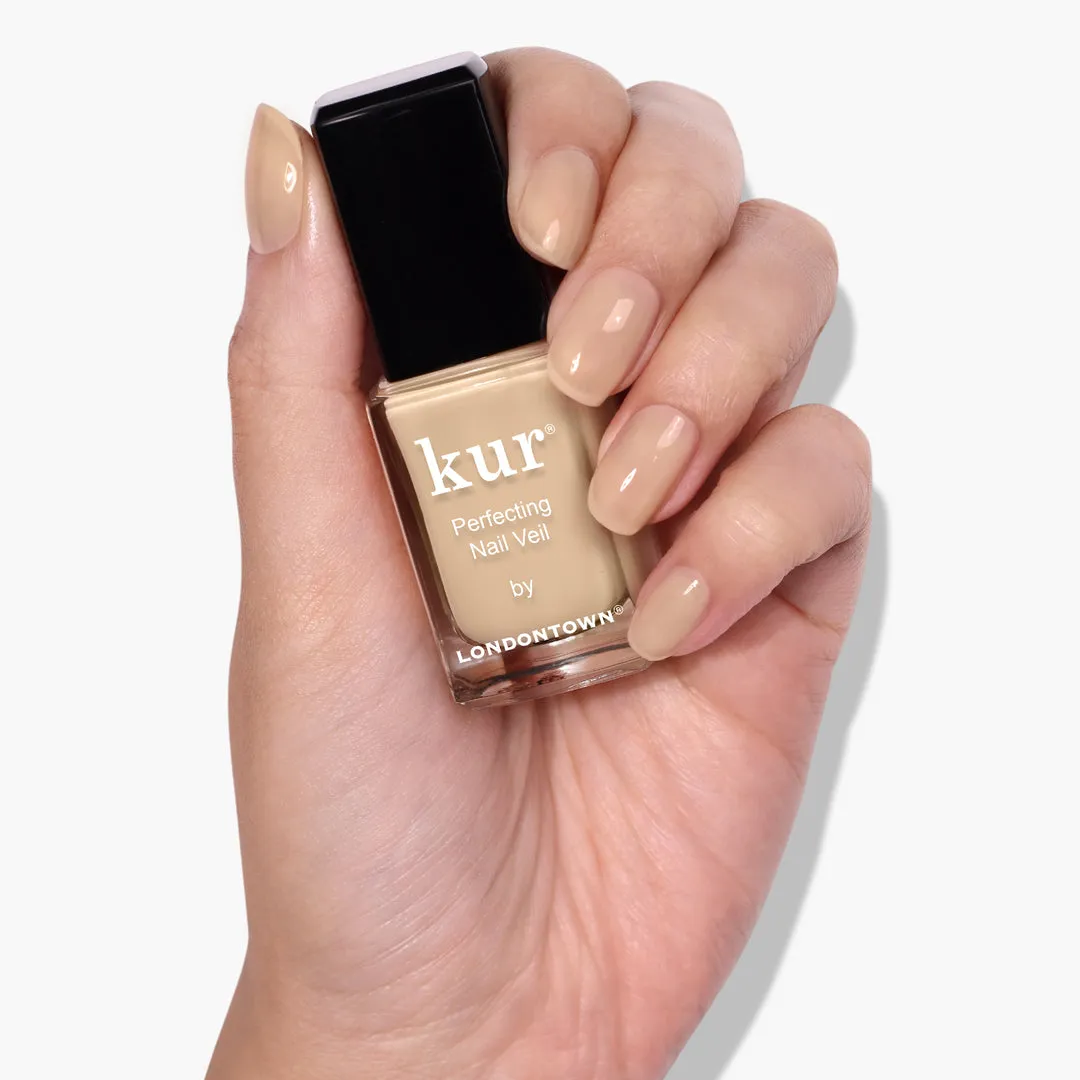 LONDONTOWN® - Perfecting Nail Veil #2 - Sheer Alabaster