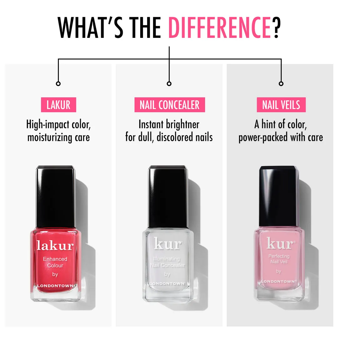 LONDONTOWN® - Perfecting Nail Veil #3 - Violet Mauve