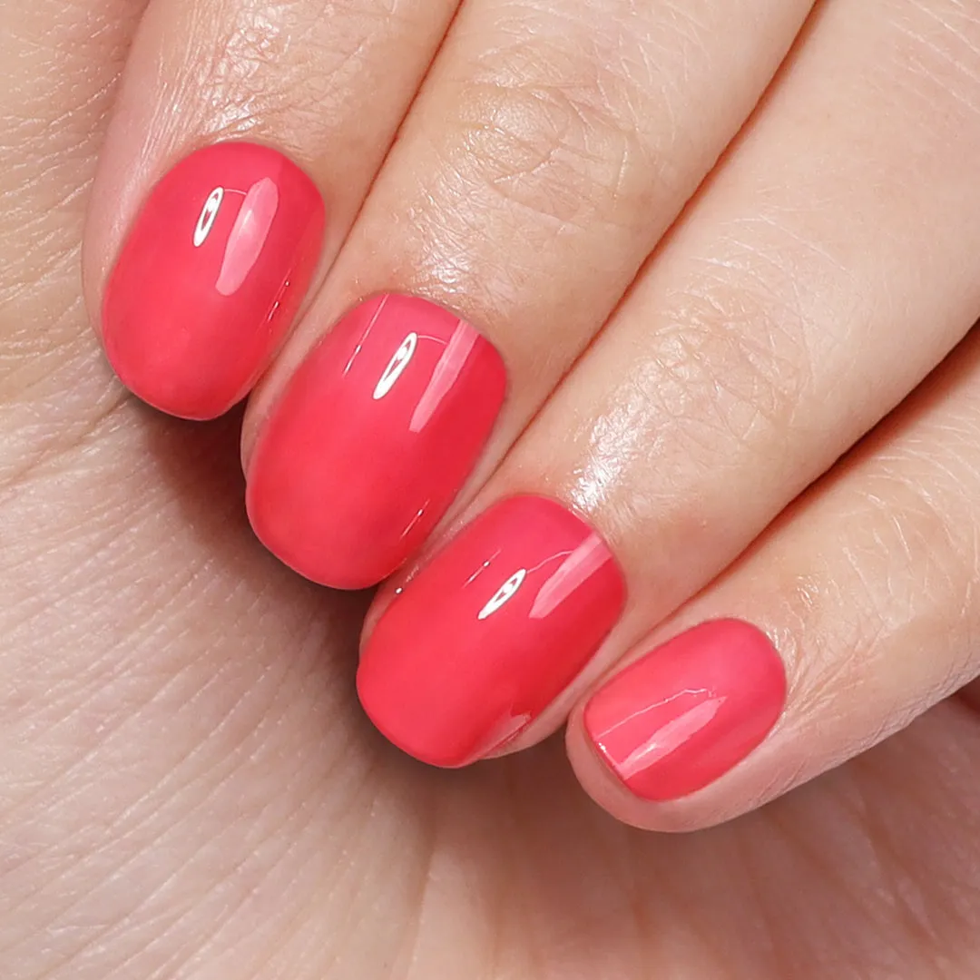 LONDONTOWN® - Perfecting Nail Veil #8 - Sheer Poppy Red