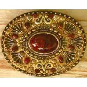 Michal Golan Poppy Jasper Belt Buckle
