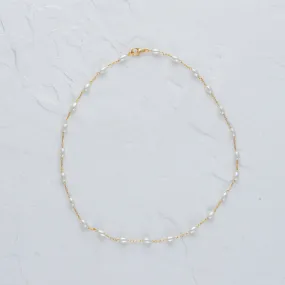 Oval Pearl Necklace