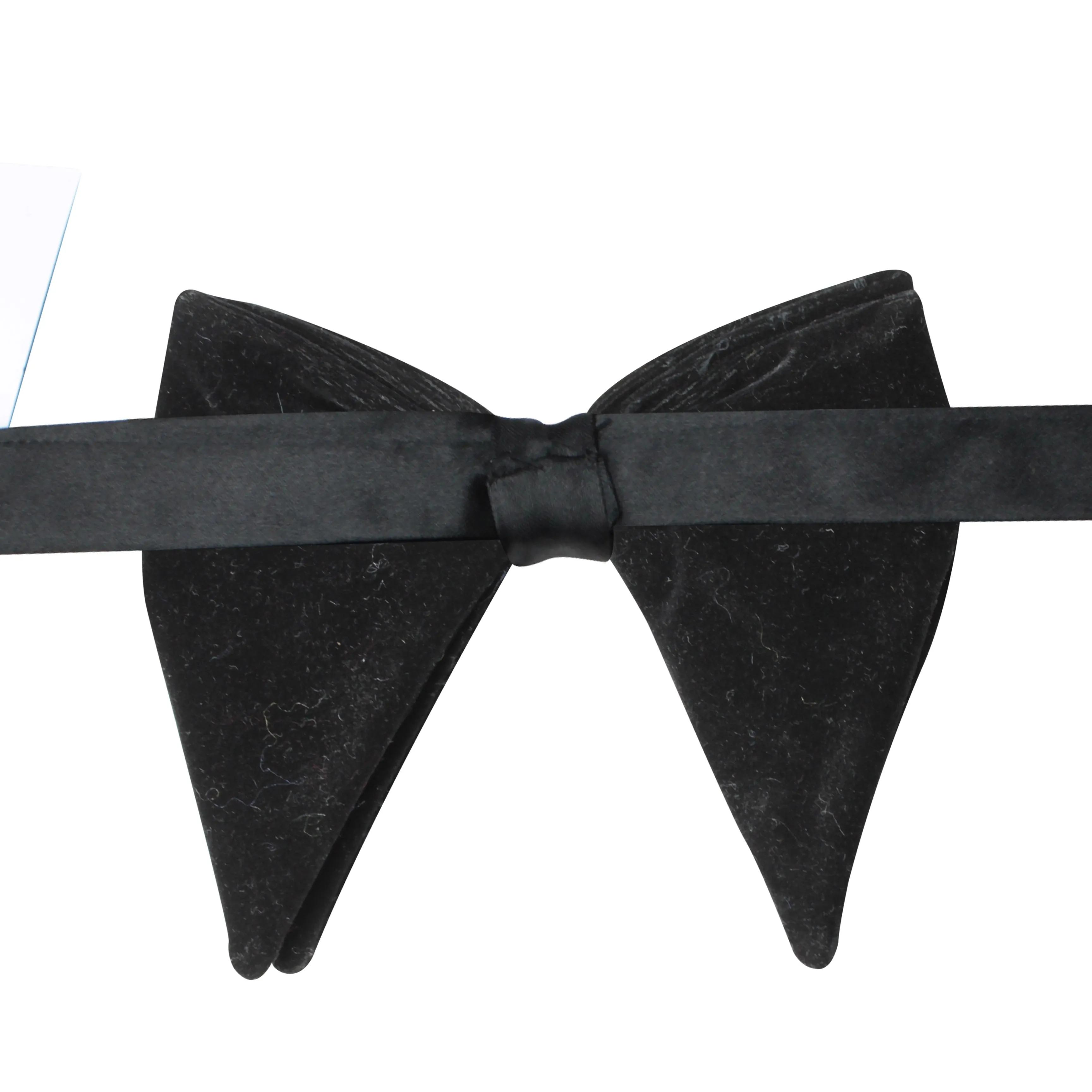 Peluche Solid Essentials Butterfly Black Butterfly Bow Tie