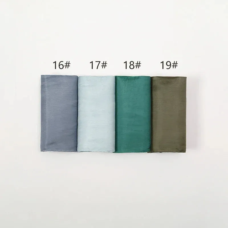 Premium Shimmer Silk Satin Hijab Scarf