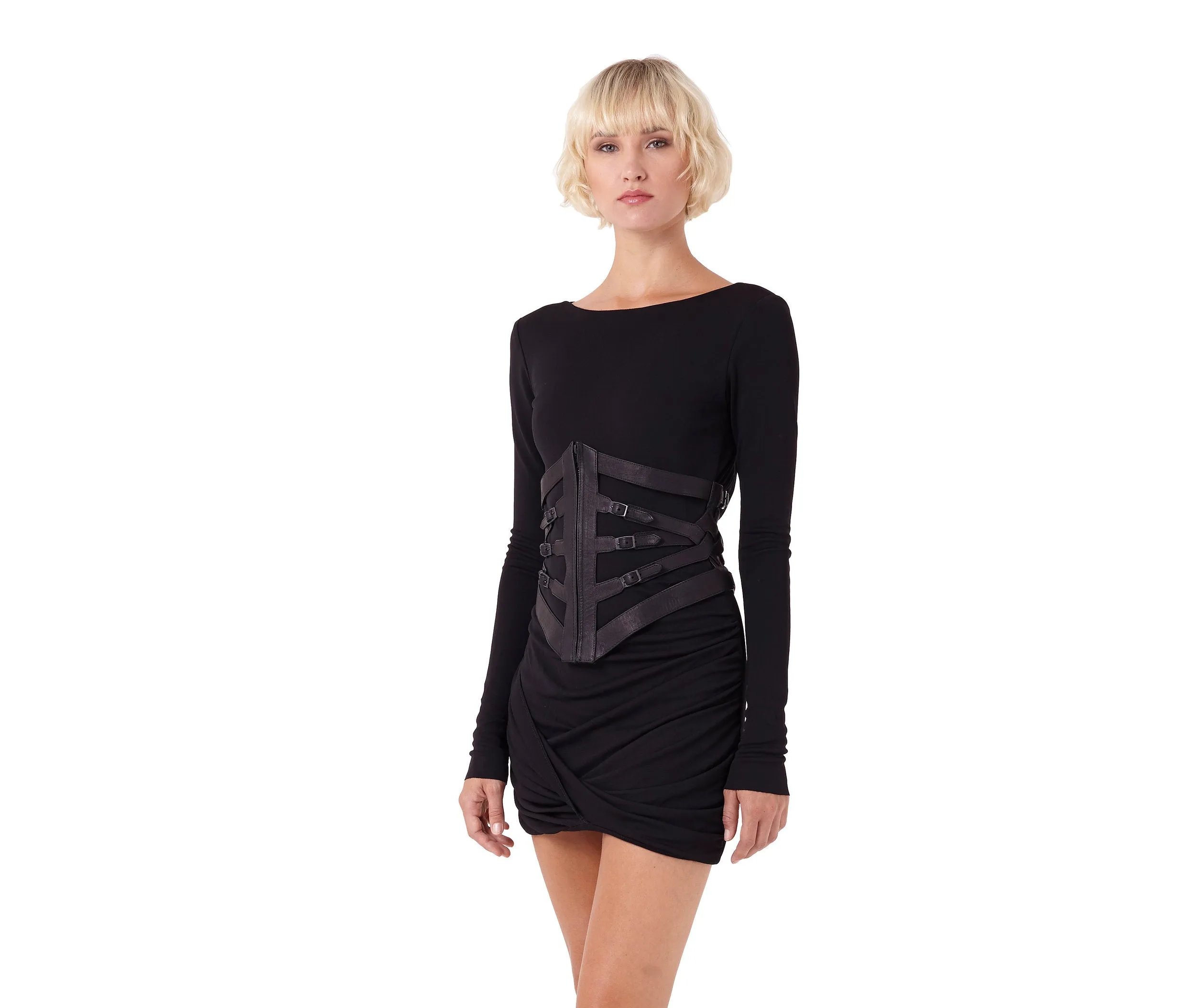 Quartz Leather Corset