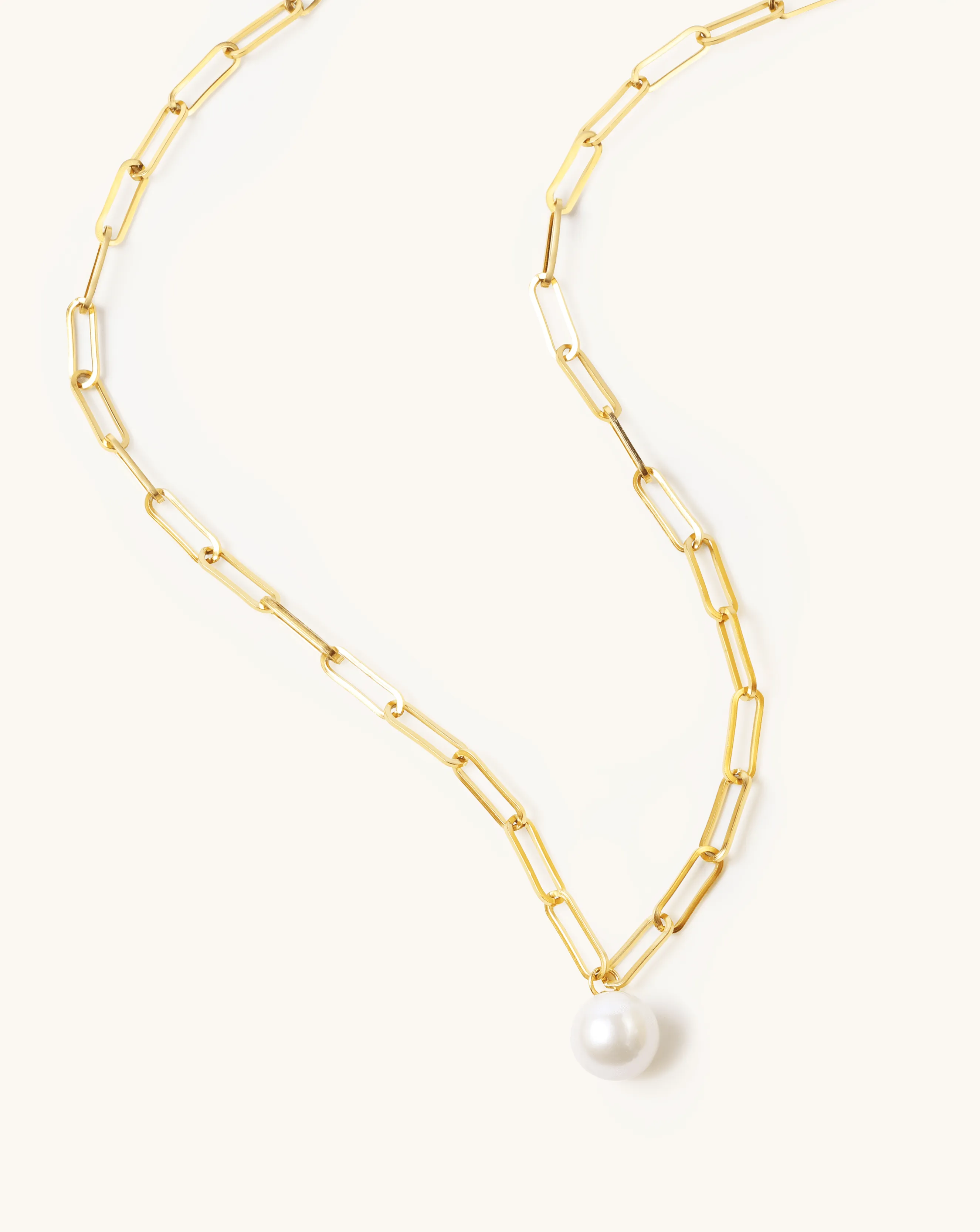 Round Pearl Parker Necklace, 12-13mm, 4A
