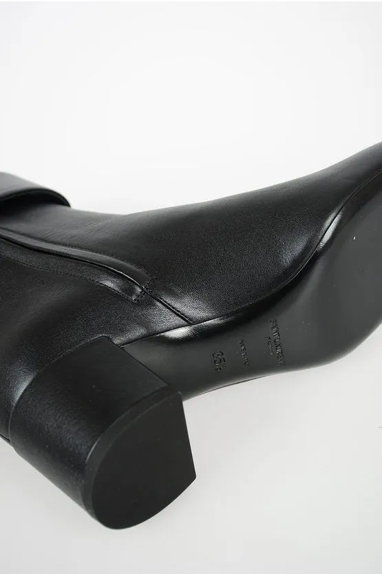 Saint Laurent 5cm Leather Ankle Boots