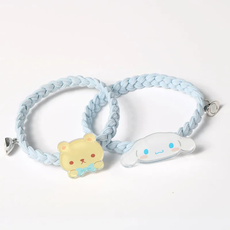 Sanrio Friend Magnetic Hair Tie Rope Set
