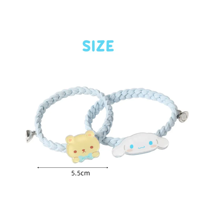 Sanrio Friend Magnetic Hair Tie Rope Set