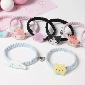 Sanrio Friend Magnetic Hair Tie Rope Set