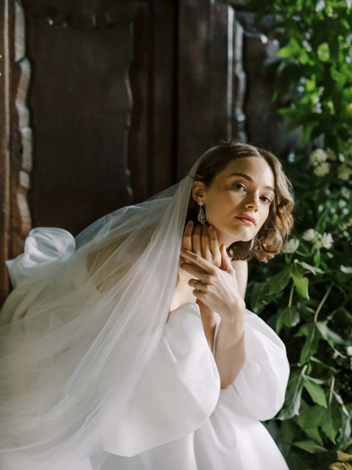 SOPHIA | Sheer Blusher Veil