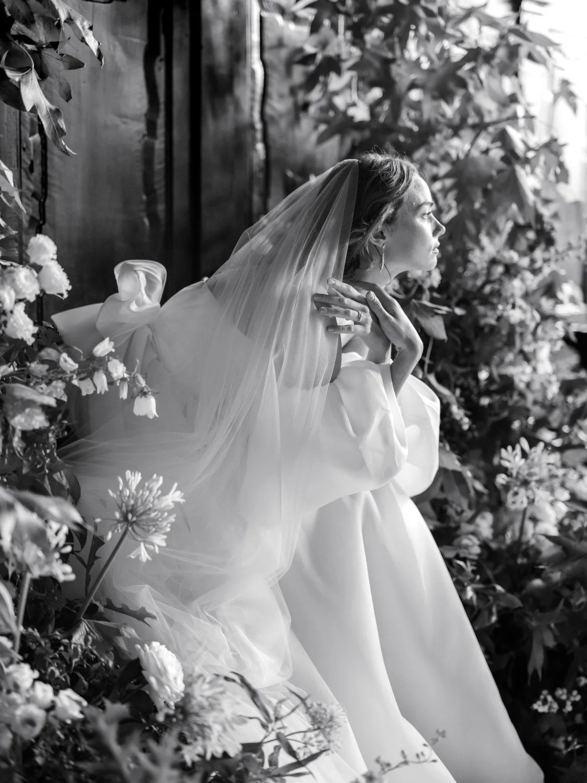 SOPHIA | Sheer Blusher Veil