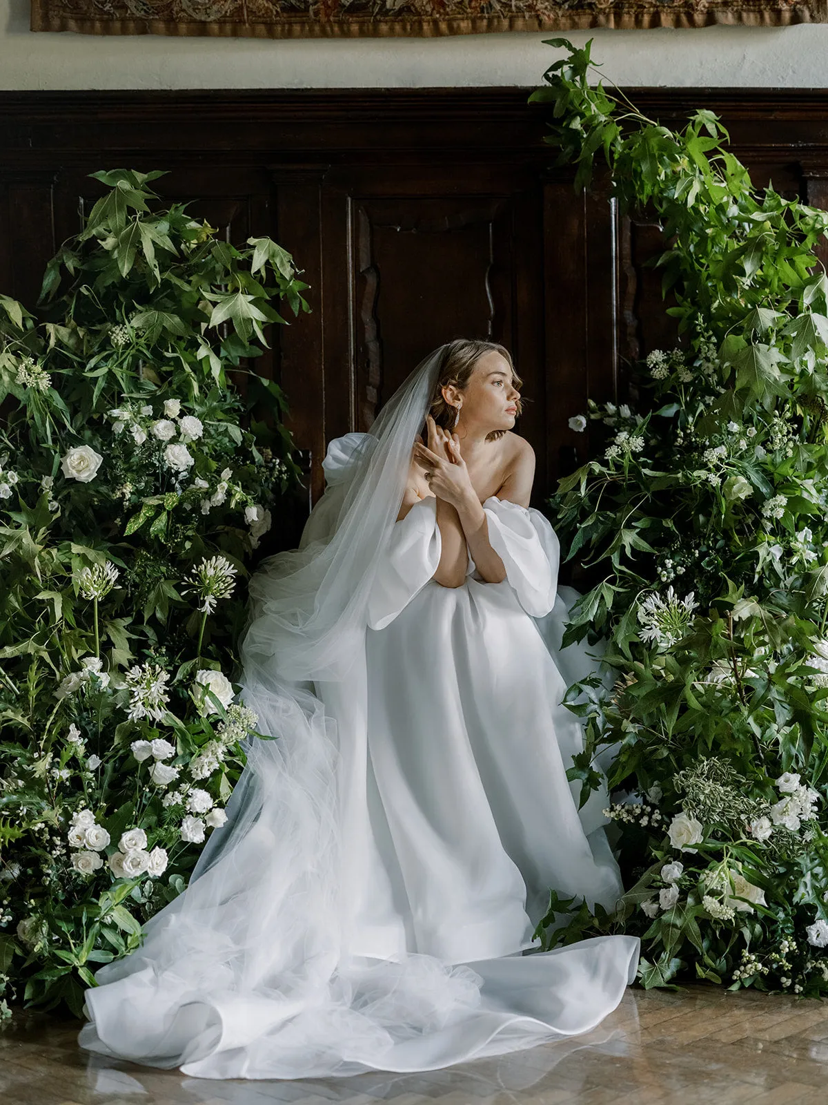 SOPHIA | Sheer Blusher Veil