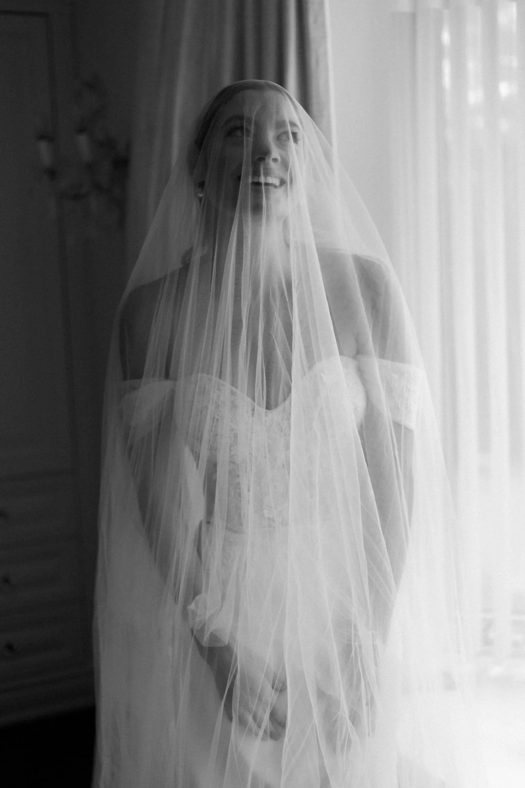 SOPHIA | Sheer Blusher Veil