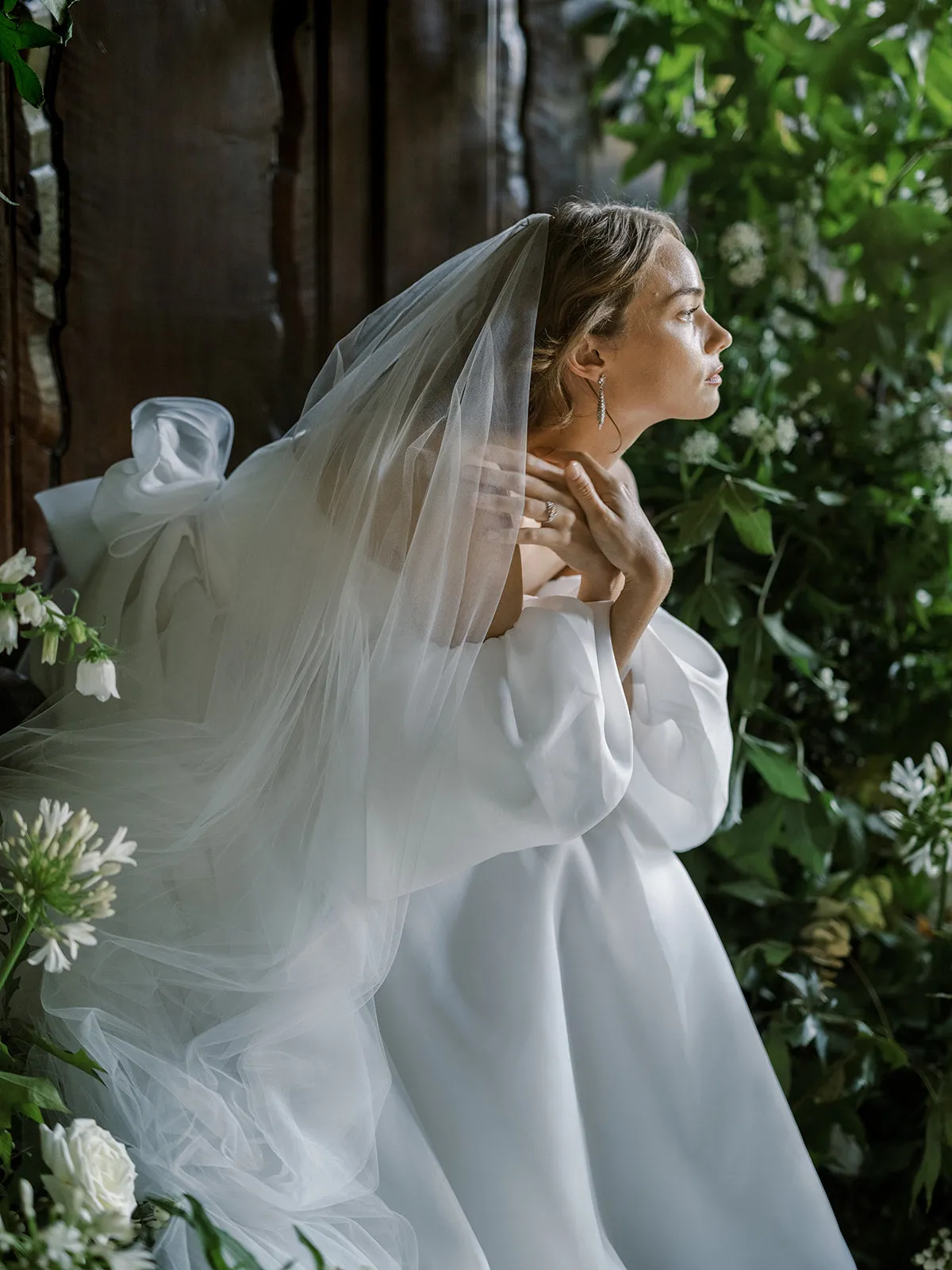 SOPHIA | Sheer Blusher Veil