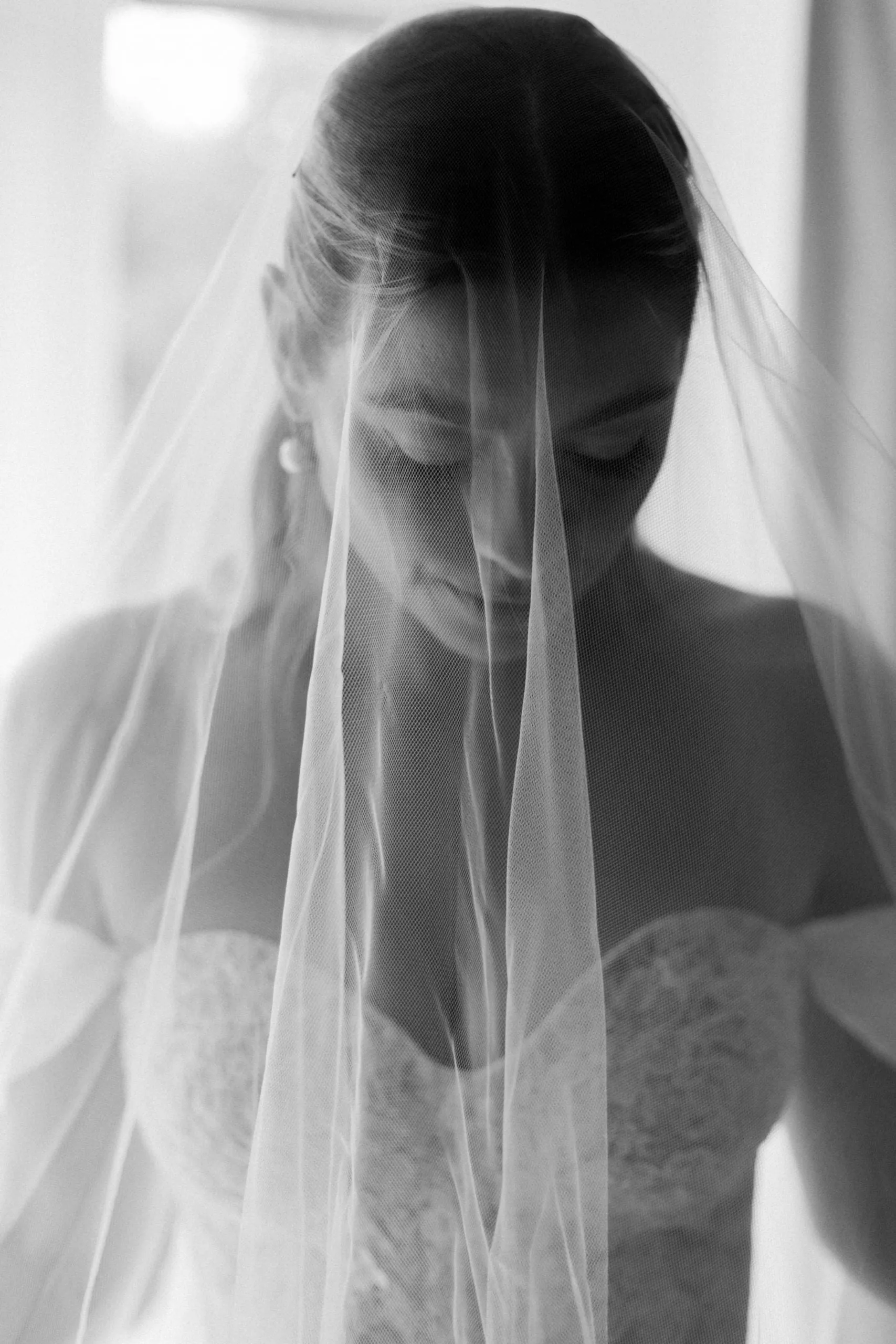 SOPHIA | Sheer Blusher Veil