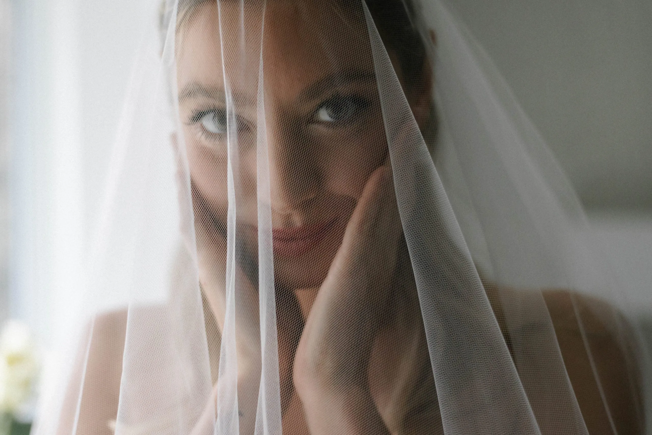 SOPHIA | Sheer Blusher Veil