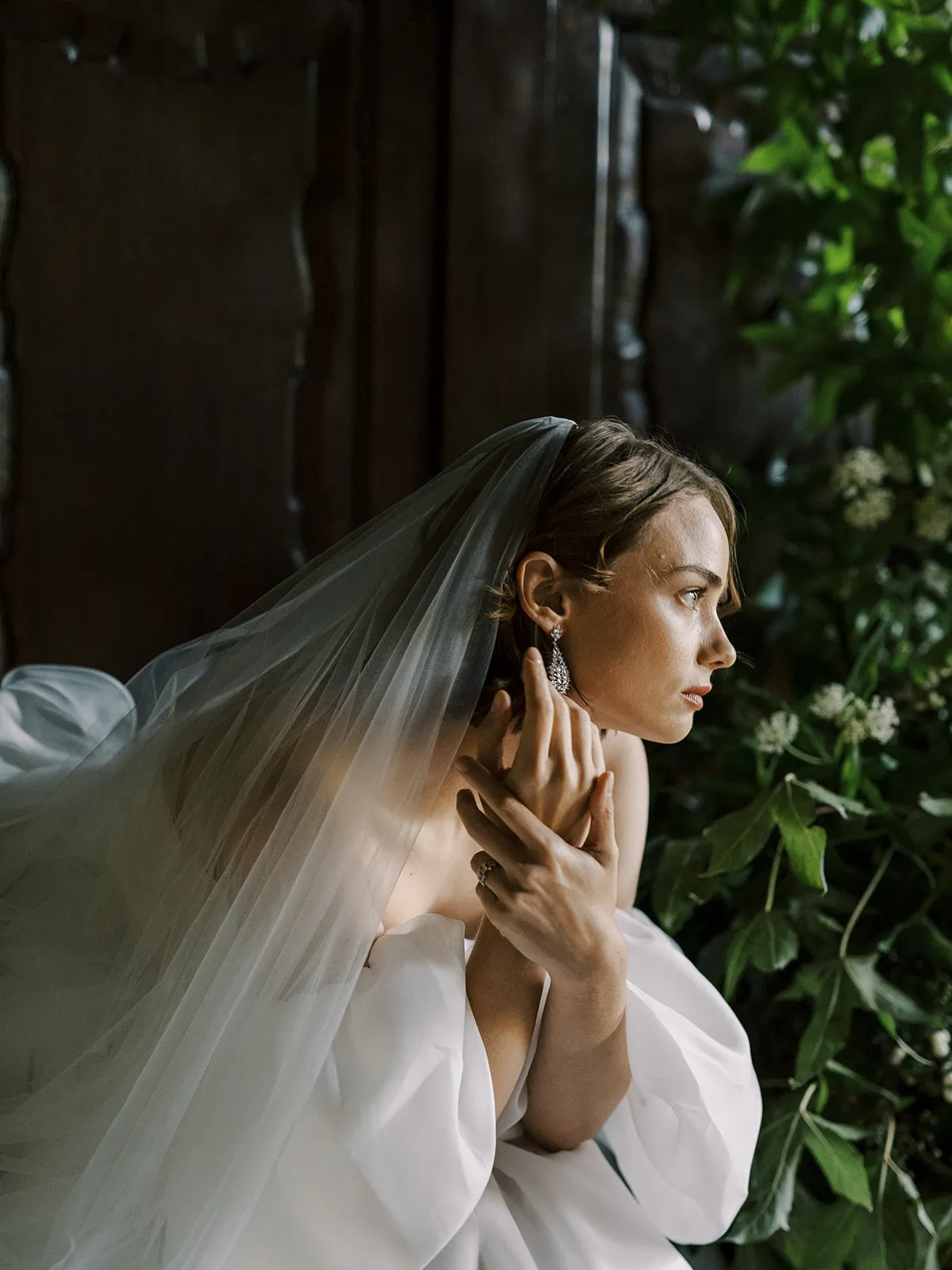 SOPHIA | Sheer Blusher Veil